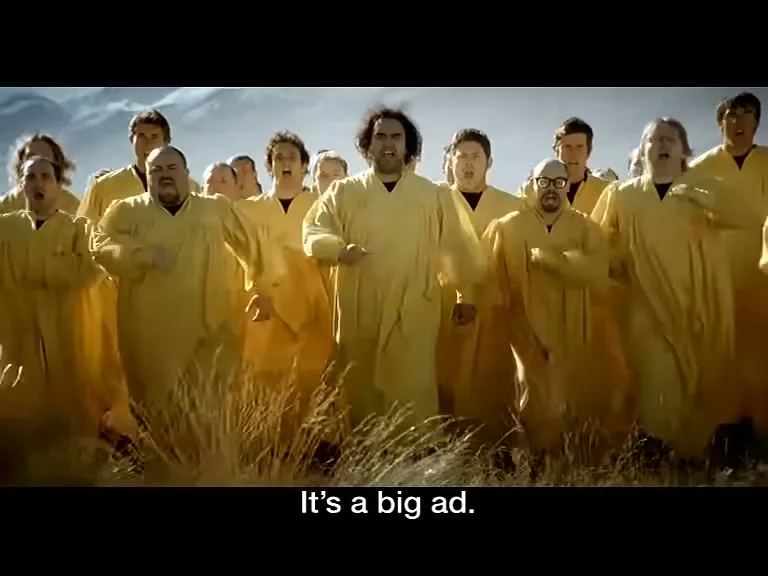 Carlton Draught “Big Ad” (2005), frame 4