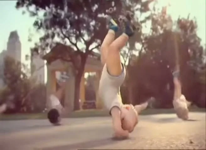 Evian "Roller Babies" (2009) commercial still