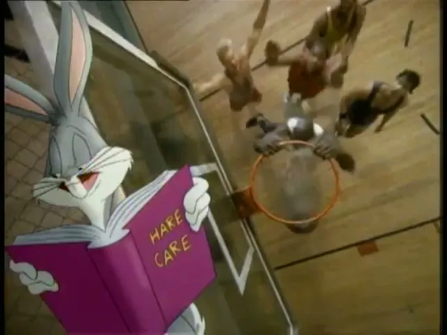 Nike "Hare Jordan" (1993) commercial still