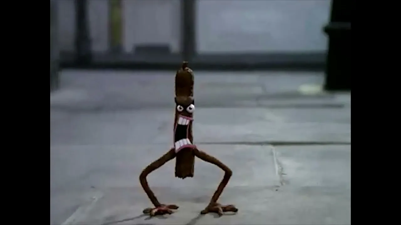 Van Den Berghs & Jurgens Limited "Peperami 'Wimp" (1994) commercial still