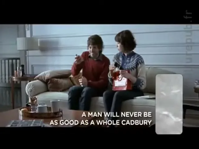 Cadbury "You're Right" (2010) commercial still