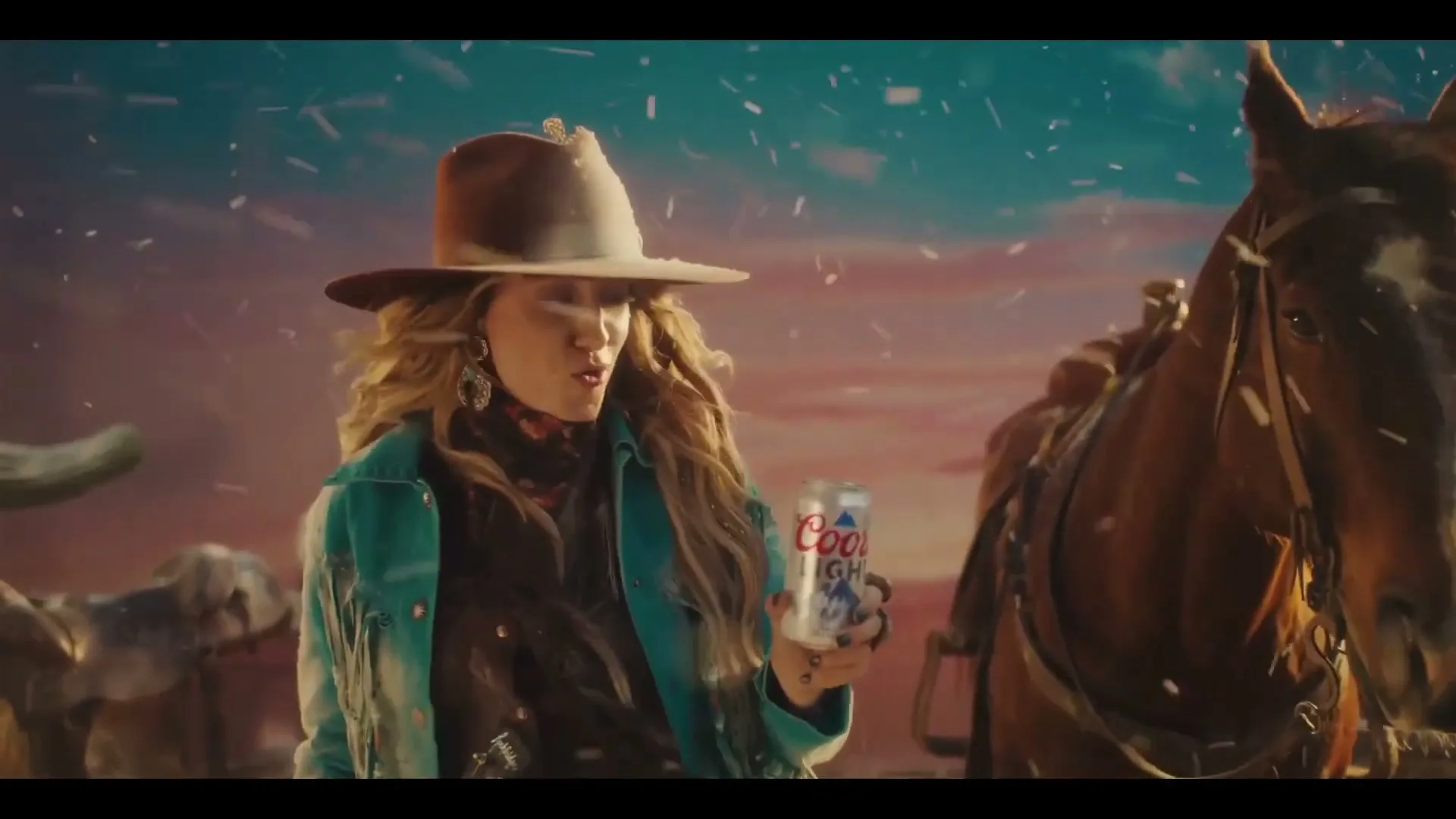 Coors Light "The Return of the Coors Light Chill Train" (2024) commercial still