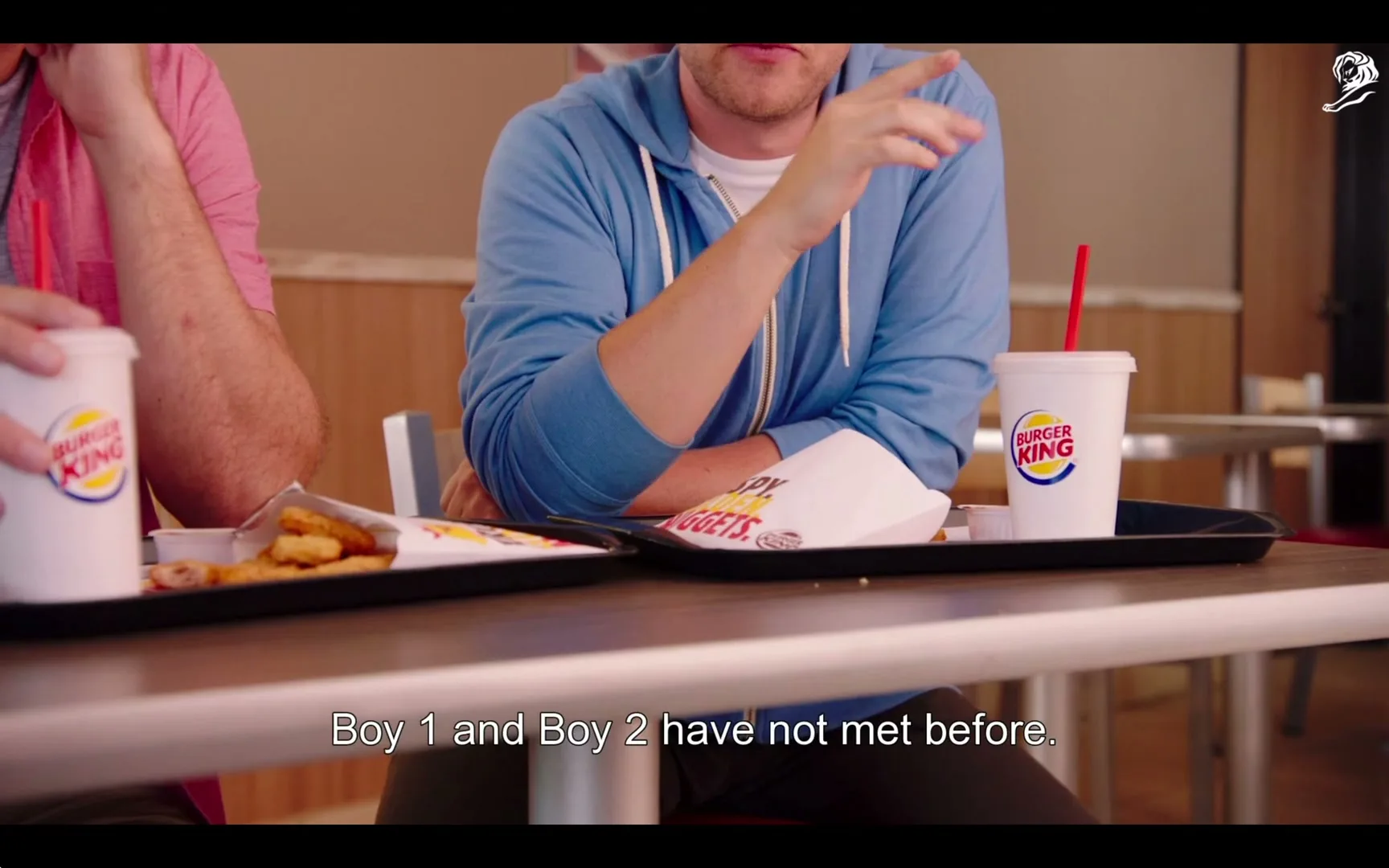 Burger King “BK Bot Crown Boy 1 Boy 2” (2019), frame 5