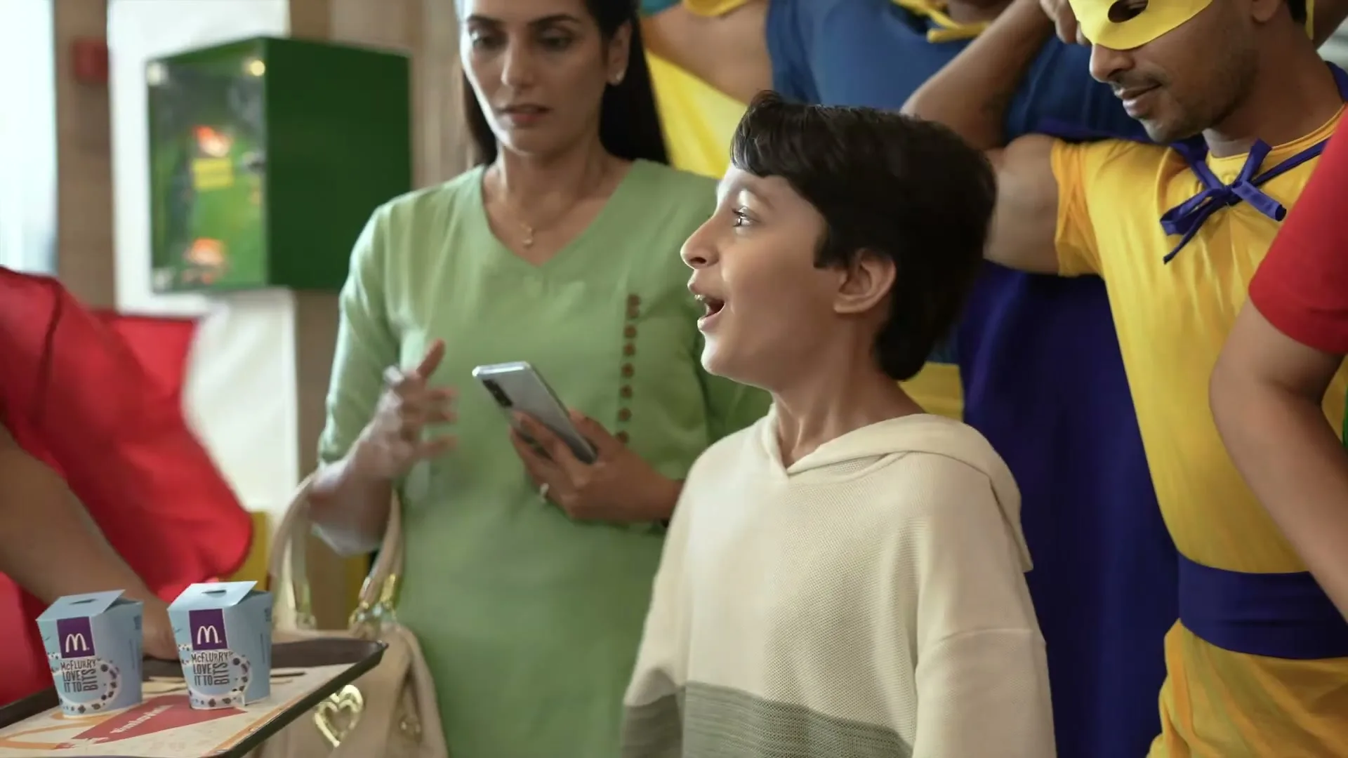 McDonald's "Superhero" (2022) commercial still