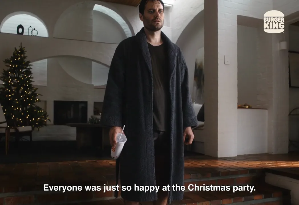Burger King “X-MAS Hangover”, shot 1