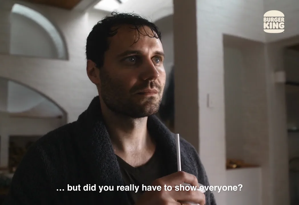 Burger King “X-MAS Hangover”, shot 1