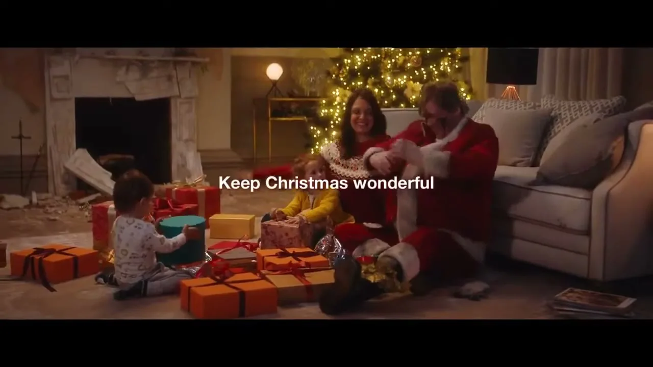 ORANGE France "Keep Christmas Wonderful" (2019) commercial still
