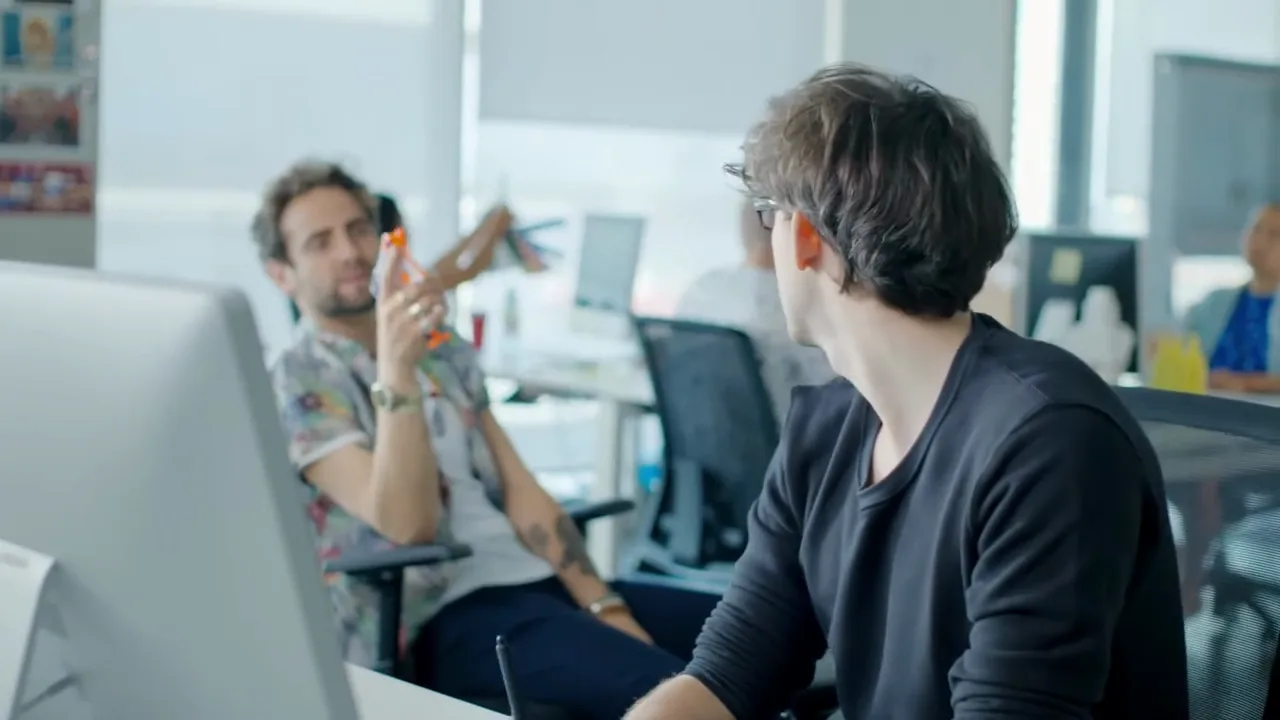 Adobe “The Hovering Art Director”, shot 1