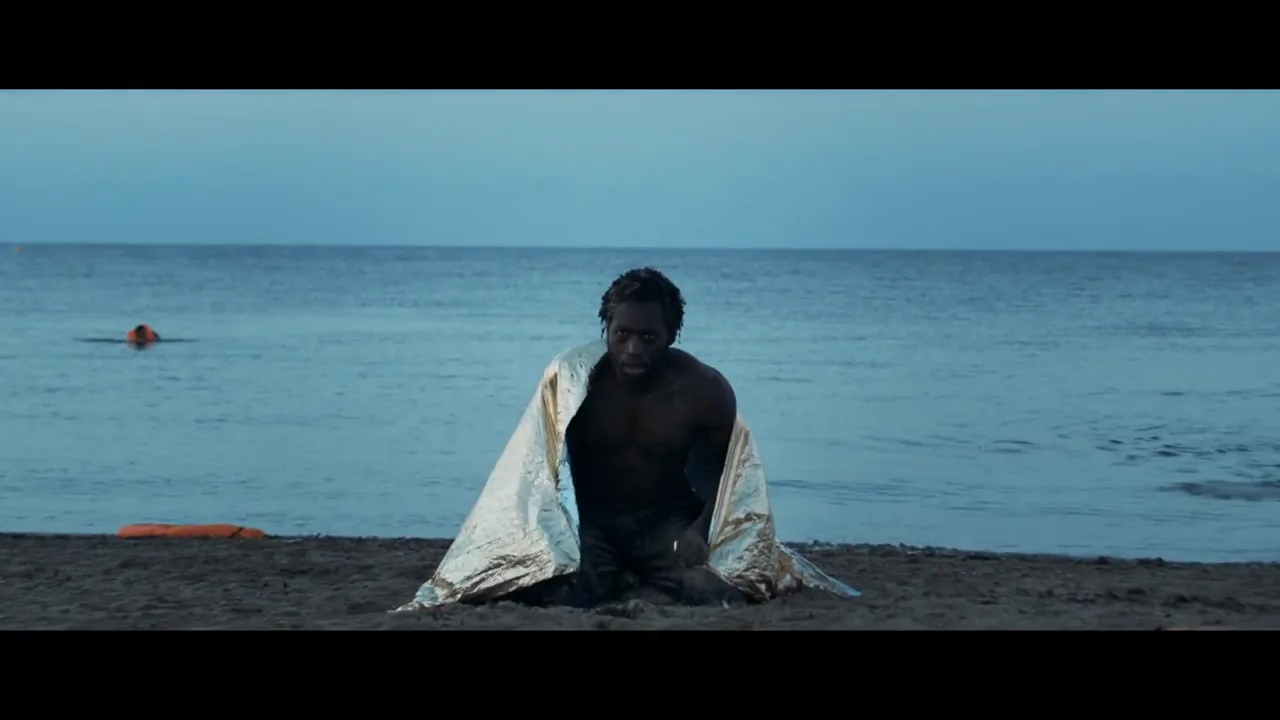 La Cimade “Swim”, shot 1