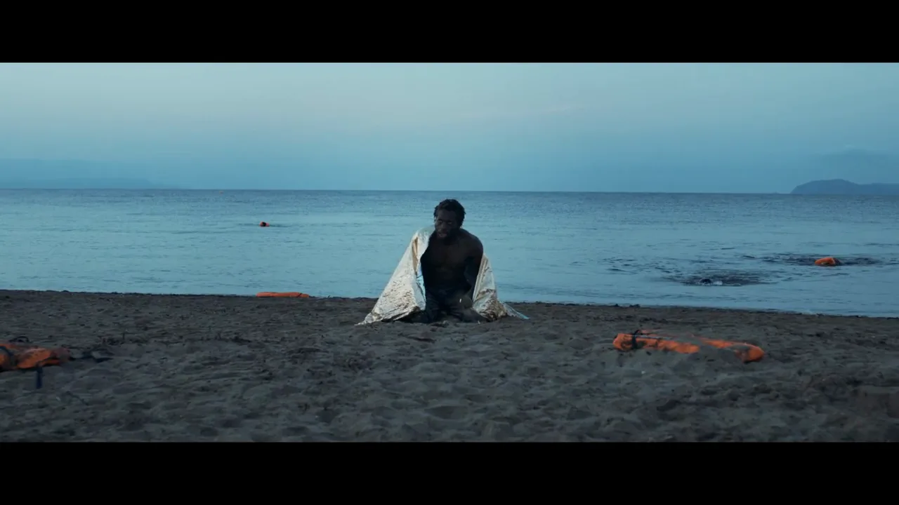 La Cimade “Swim”, shot 1