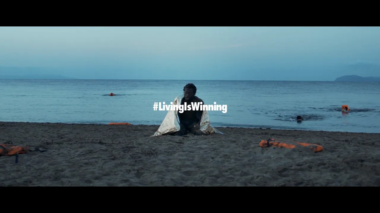 La Cimade “Swim”, shot 1