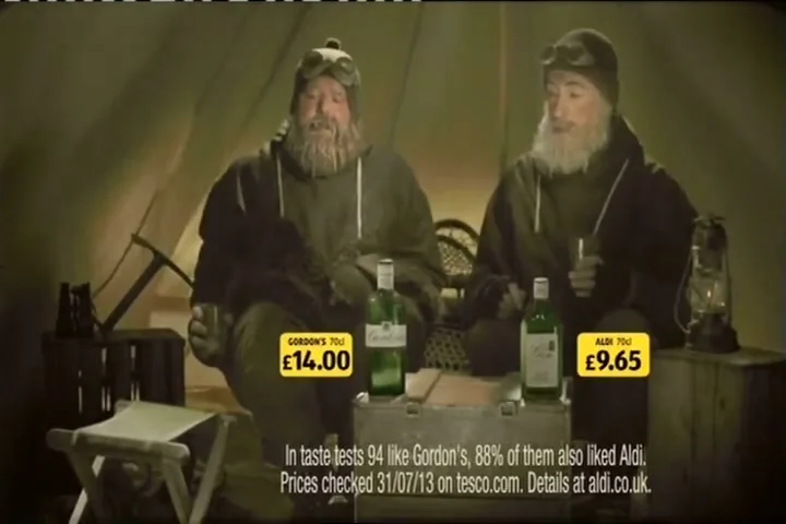 Aldi Stores “Gin”, directed by Mark Denton