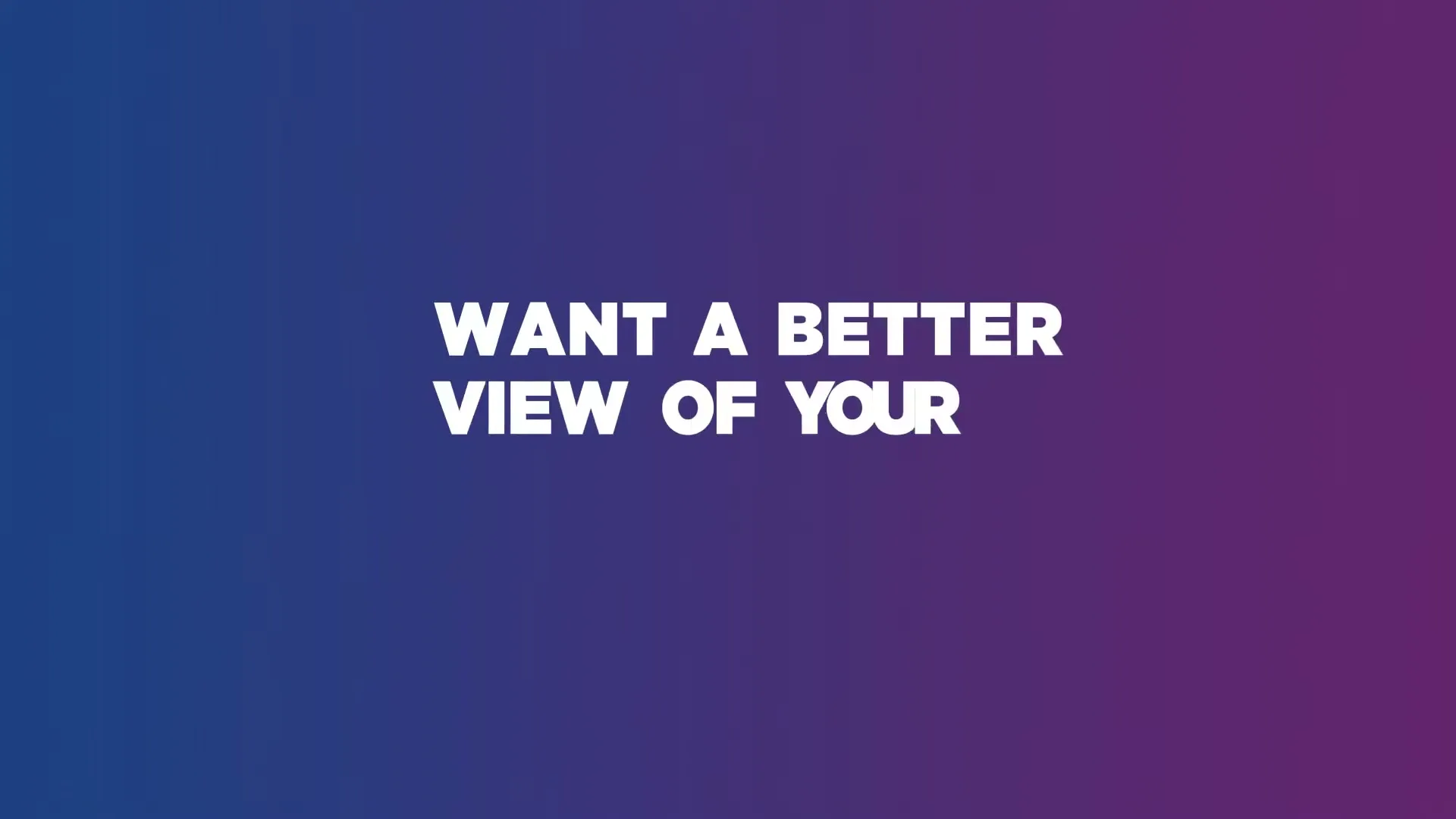 White text appears on a blue and purple gradient background, asking a question about cooking.