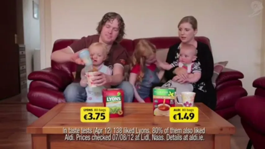 Aldi Stores "Tea" (2012) commercial still