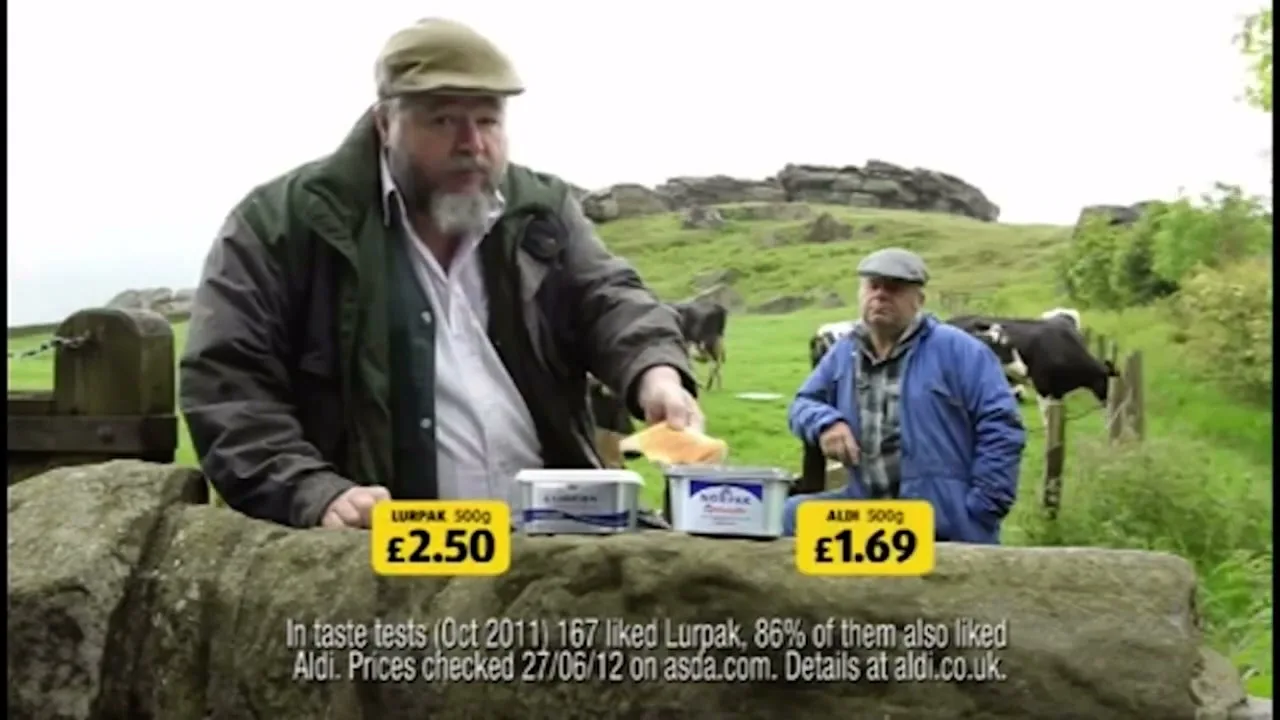 Aldi Stores "Spread" (2012) commercial still