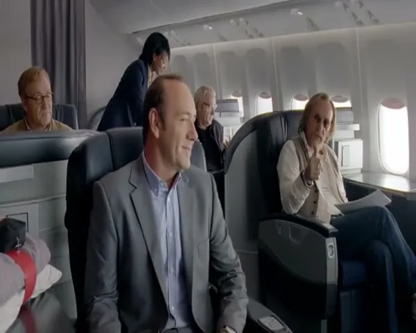 American Airlines "The Individual" (2012) commercial still