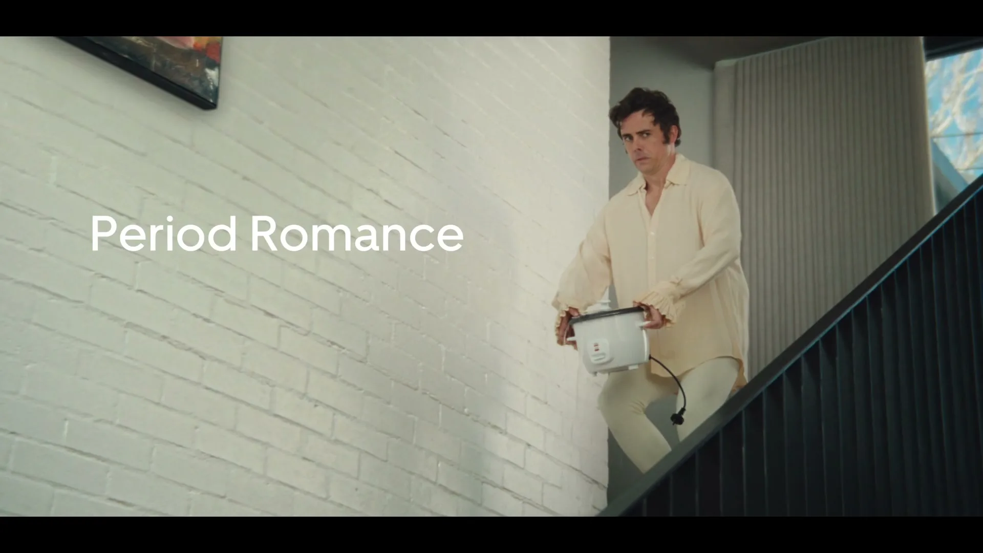Uber Eats "Period Romance" (2024) commercial still
