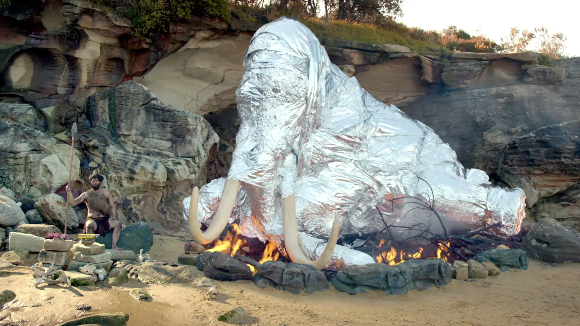 Aldi Australia "Mammoth" (2015) commercial still