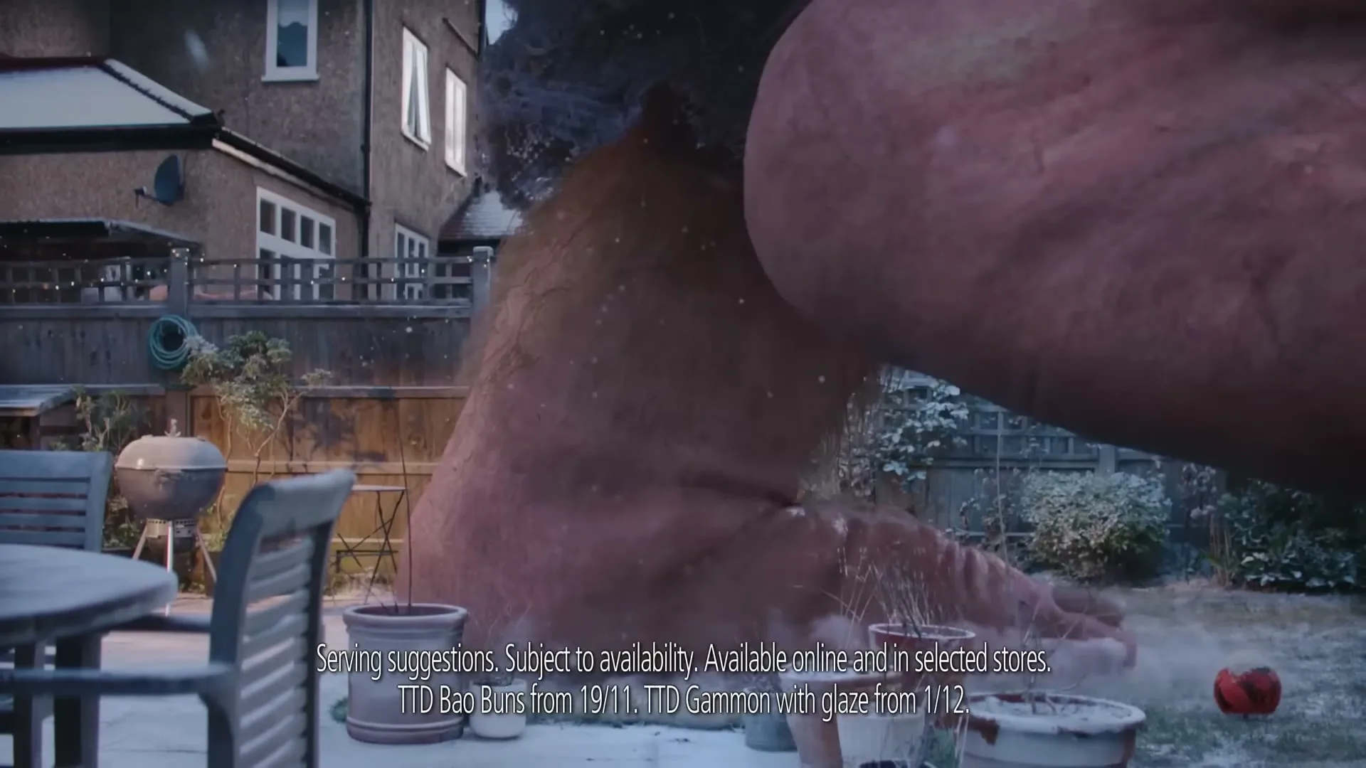 Sainsbury's “The Unexpected Guest”, shot 11