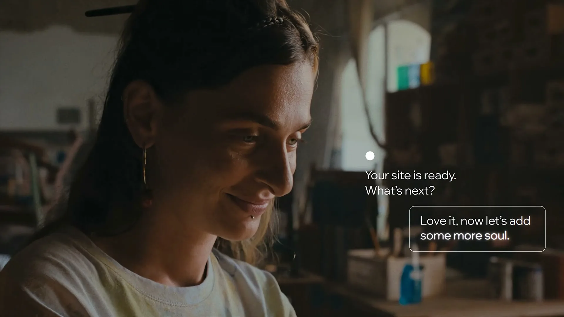 Wix “Wix Harmony: The New Way to Create” (2026), frame 6