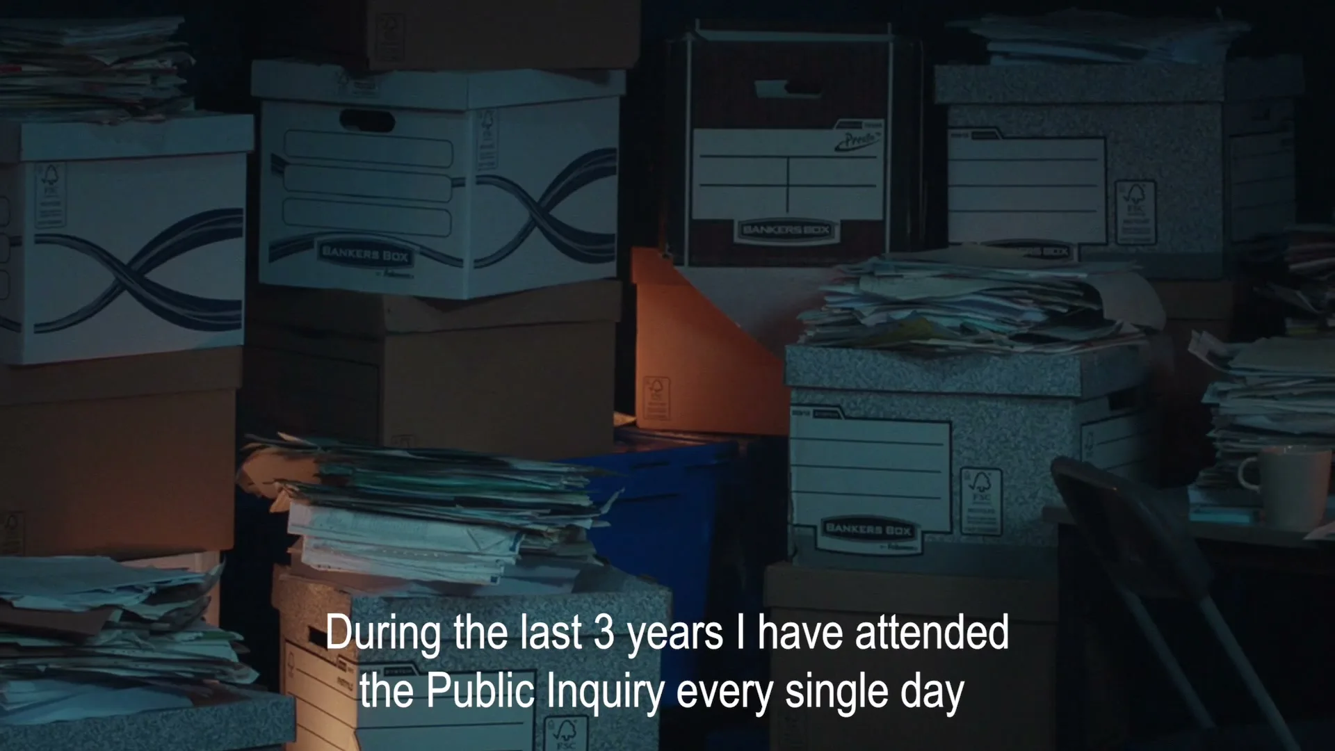 Grenfell United “Demand Charges” (2022), frame 3