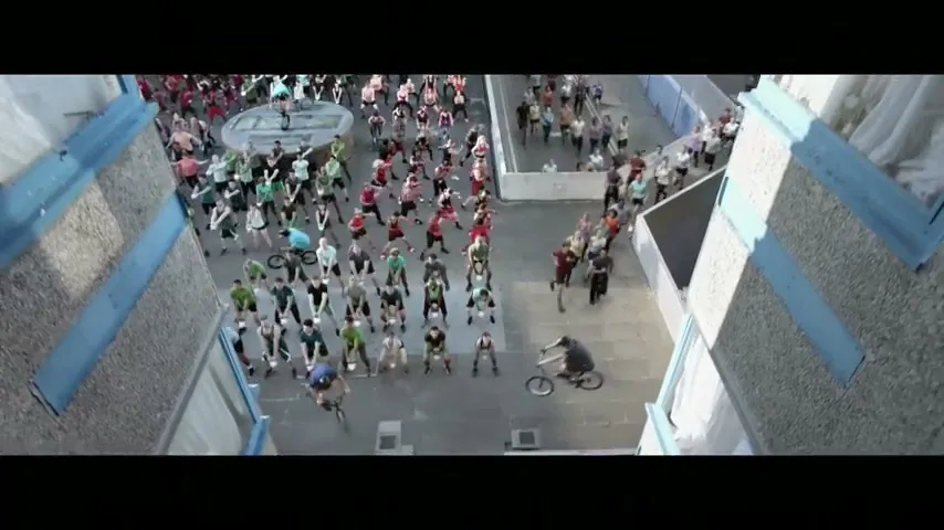 Lucozade "Made to Move" (2018) commercial still
