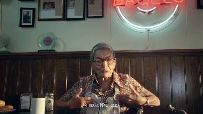 New York Bakery Company "The woman who runs New York" (2018) commercial still