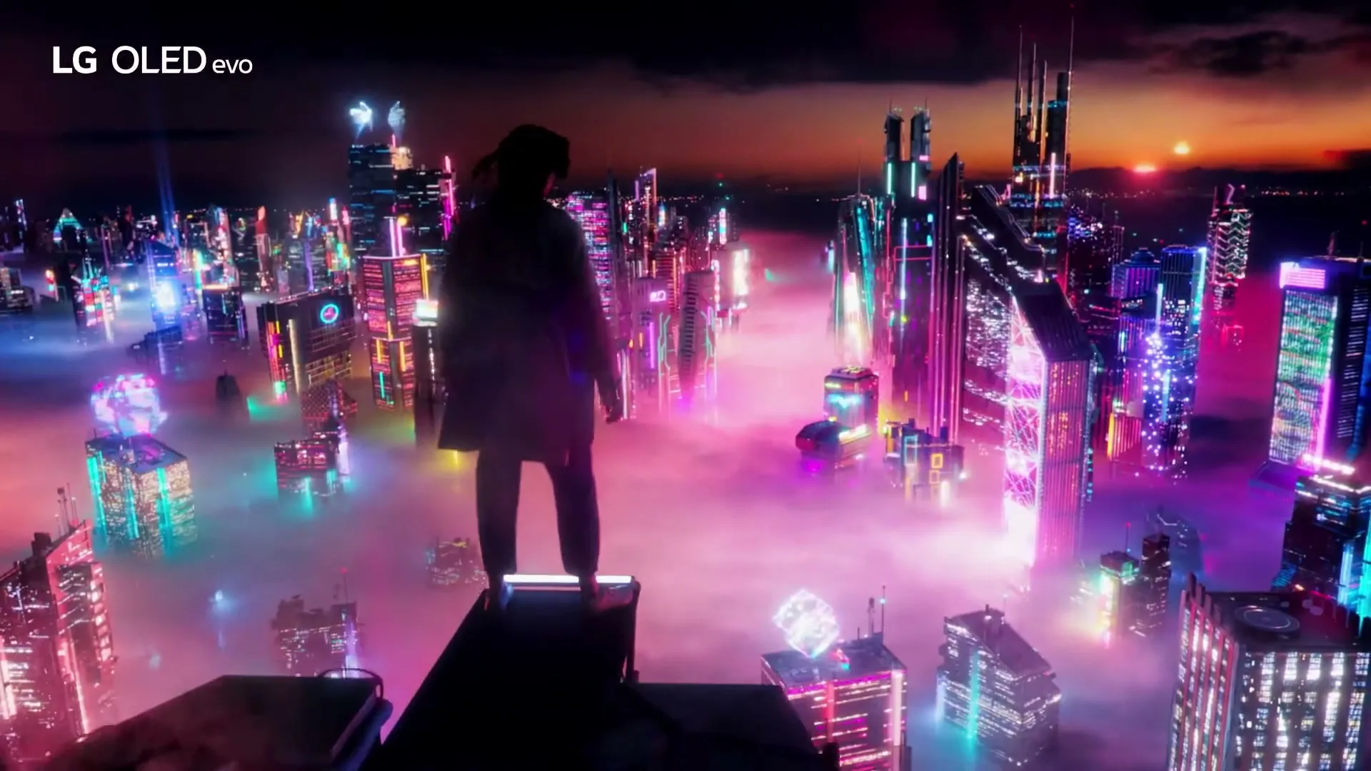 LG Electronics "Light Up Your World" (2021) commercial still