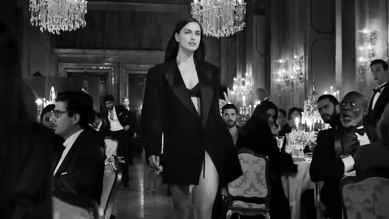 Jean Paul Gaultier "Jean Paul Gaultier: Scandal à Paris Fragrance Featuring Irina Shayk" (2019) commercial still