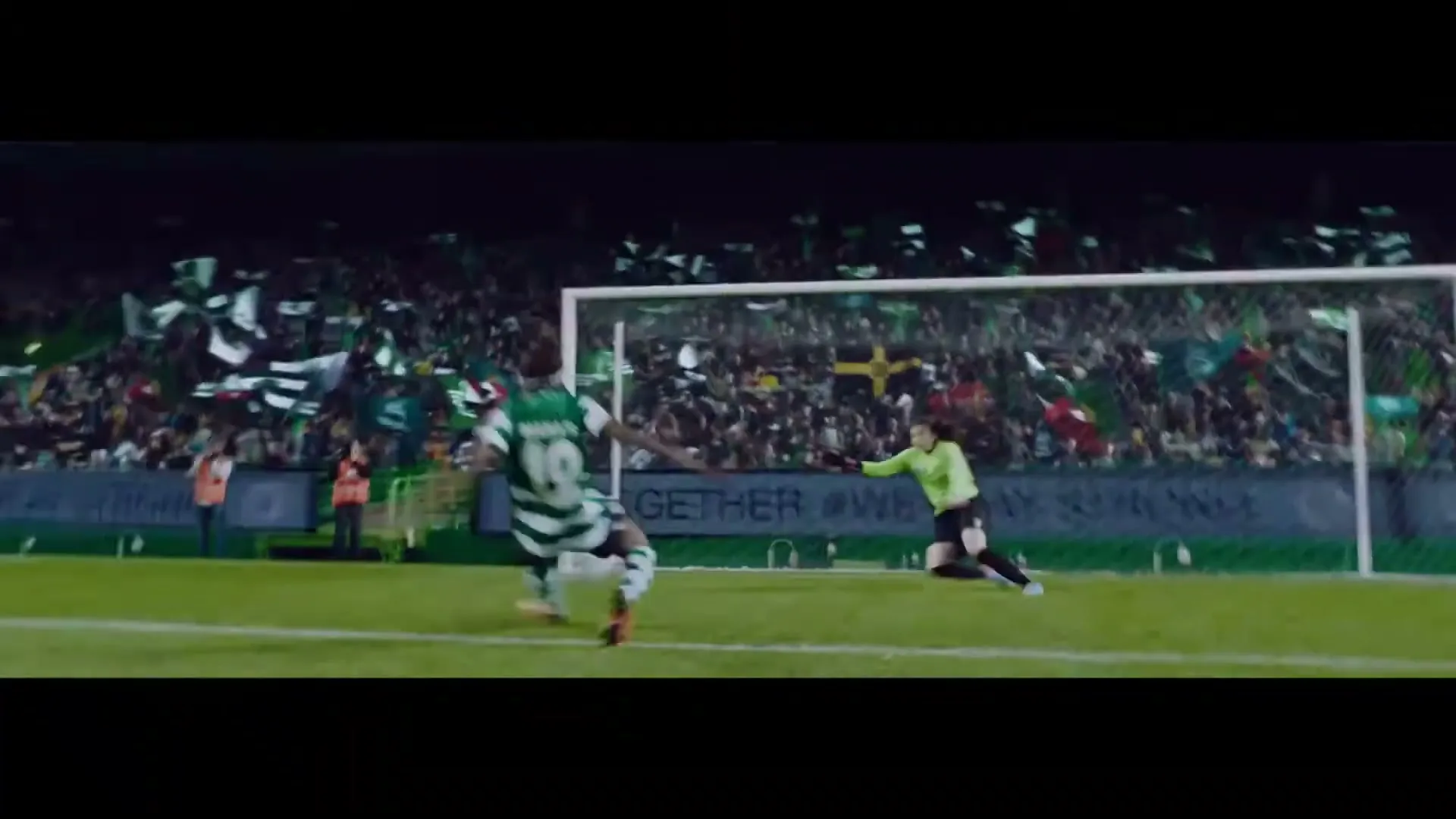 Uefa "We Play Strong" (2017) commercial still