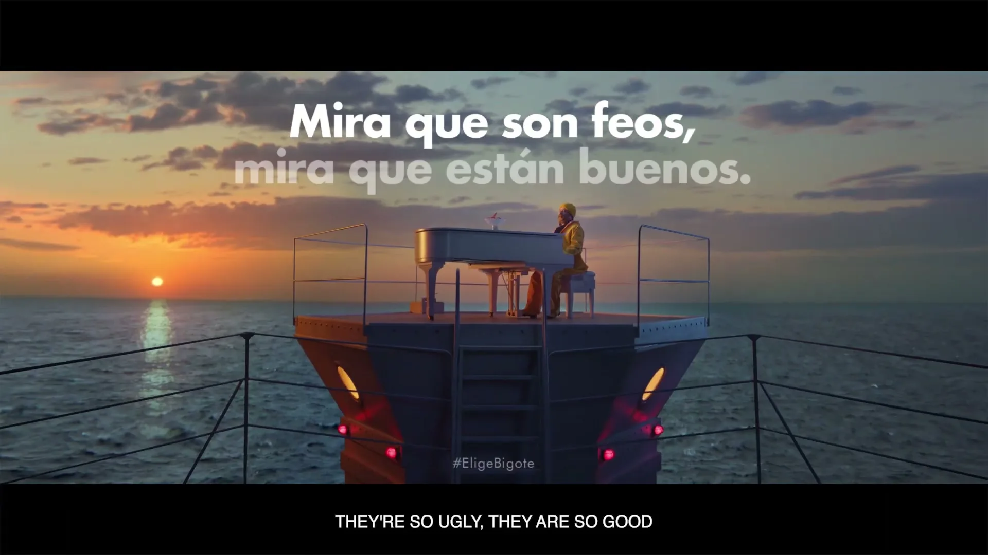 Pescanova "Mira que eres feo" (2022) commercial still