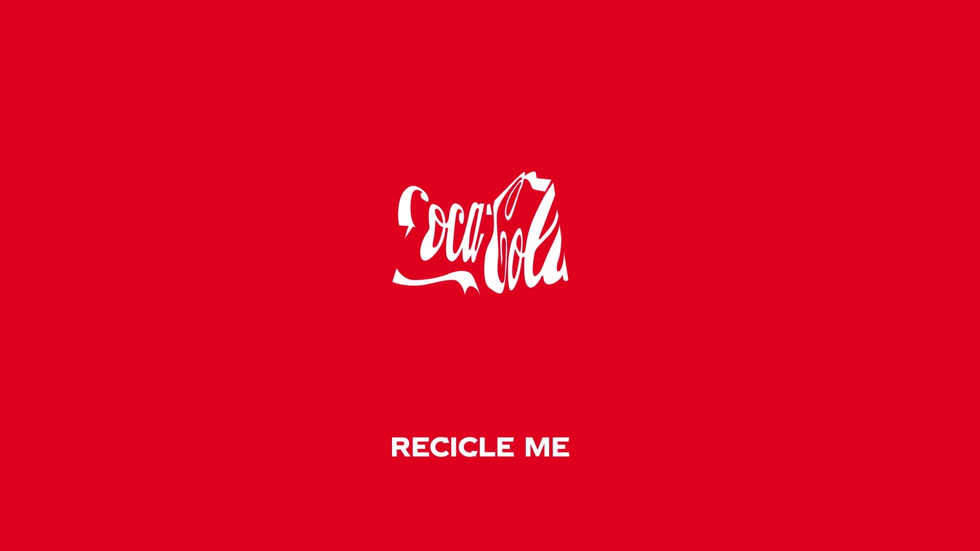 Coca Cola "Recycle Me" (2024) commercial still