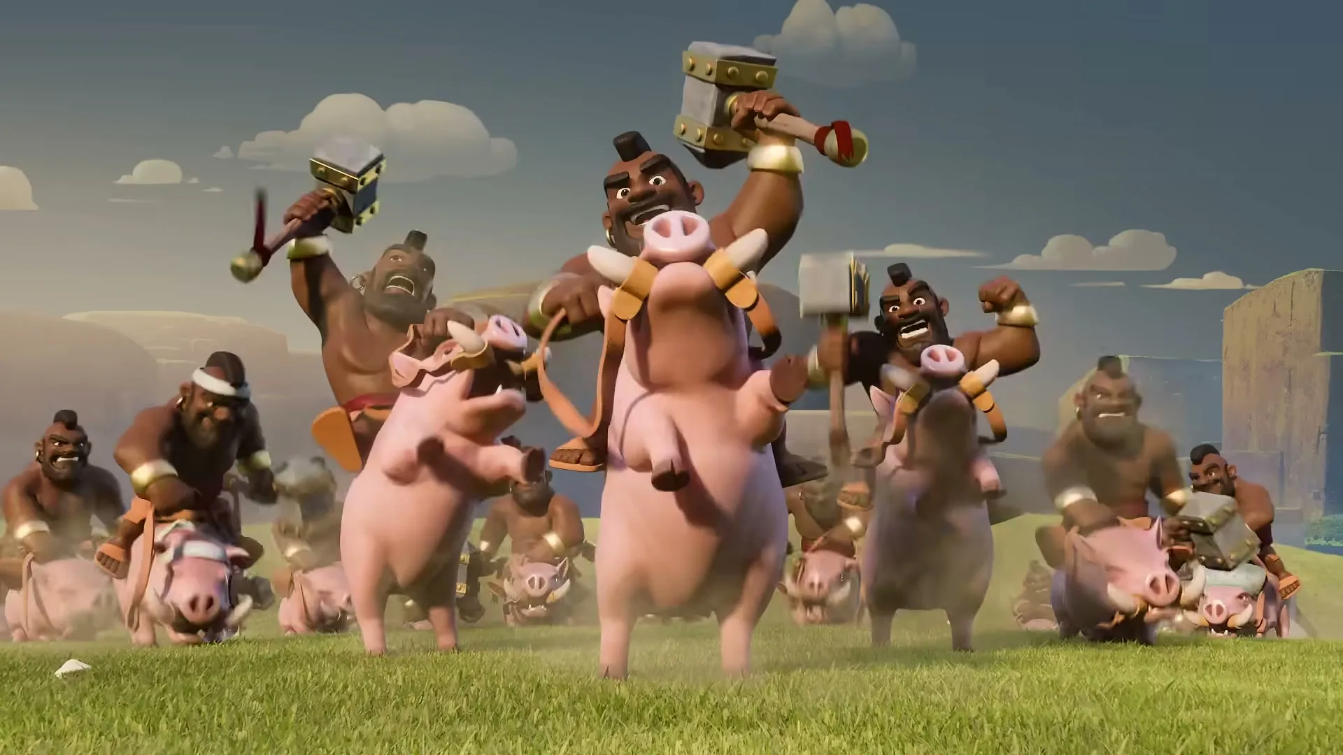 Clash of Clans “Ride of the Hog Riders”, directed by Fletcher Moules
