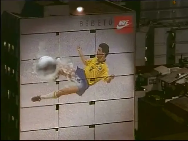 Nike "The Wall" (1994) commercial still