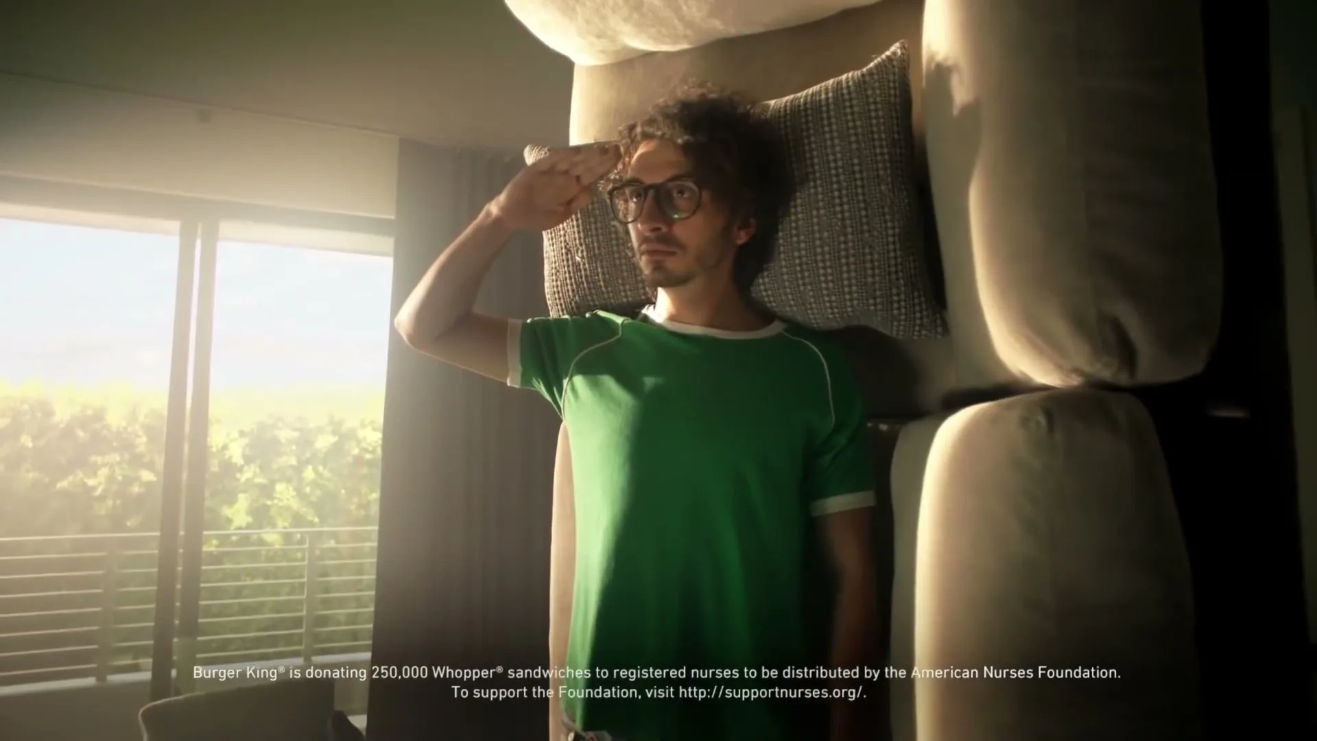 Burger King “Stay Home of the Whopper Modified EndCard”, directed by Janusz Kaminski