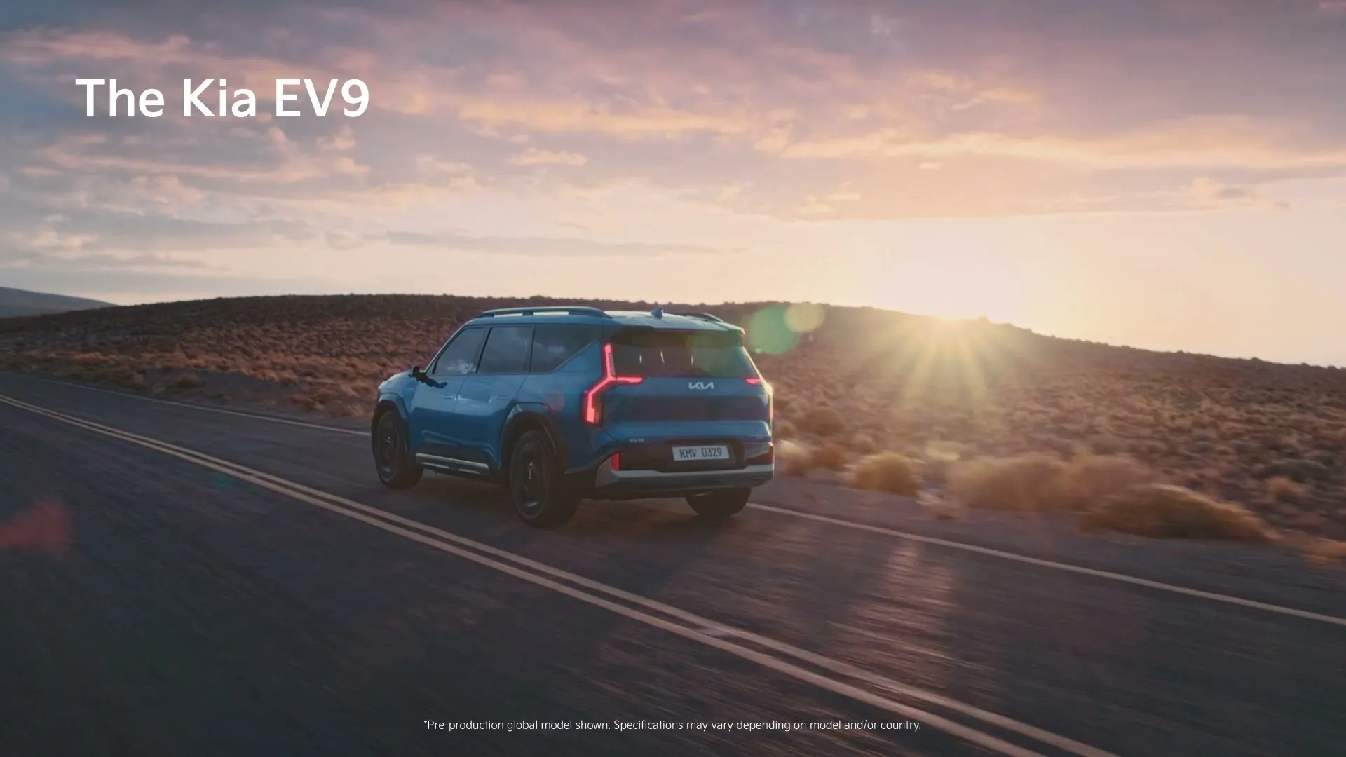 Kia "EV9 Speachless" (2023) commercial still