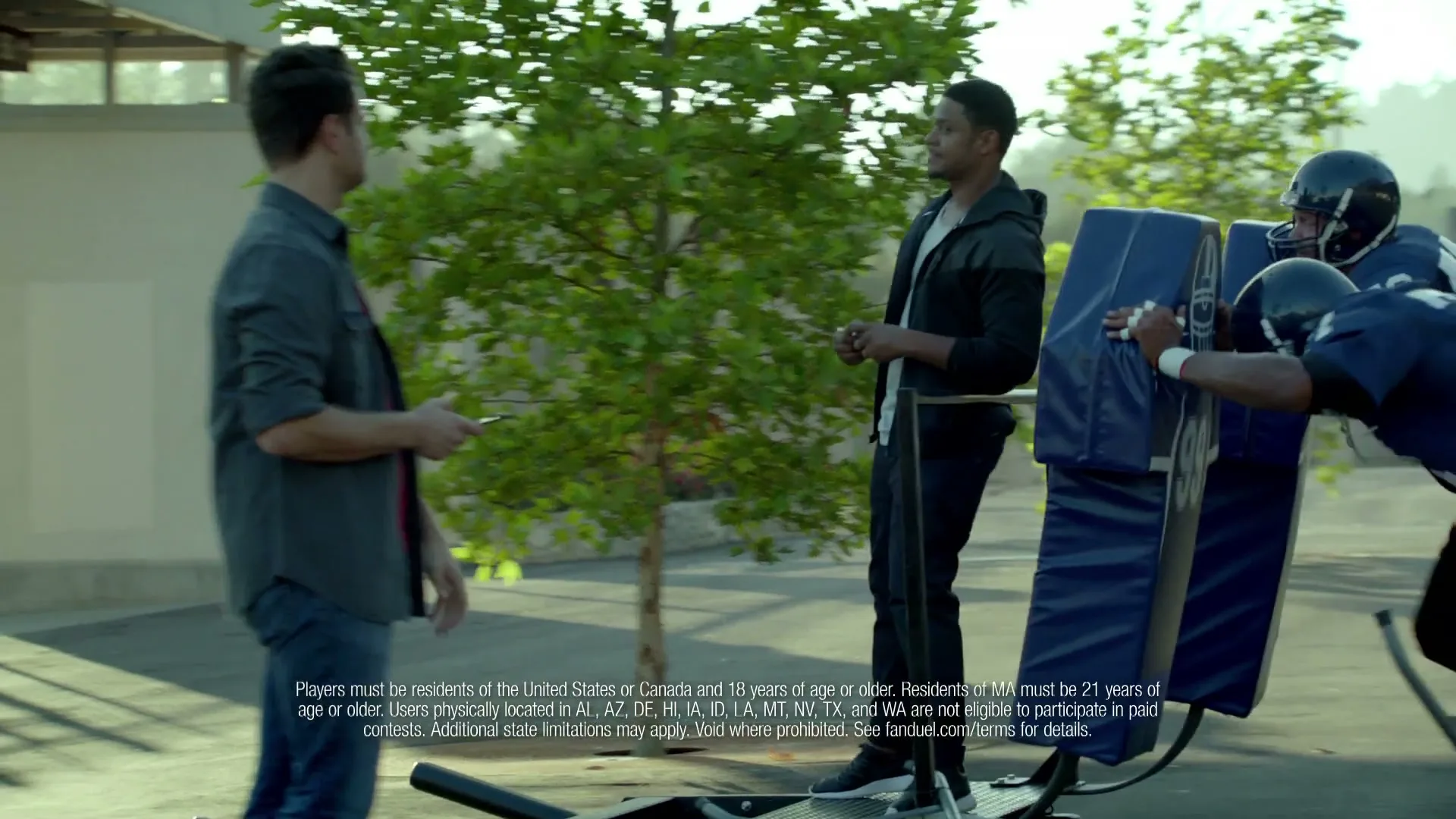 FanDuel "Two Man Sled" (2016) commercial still