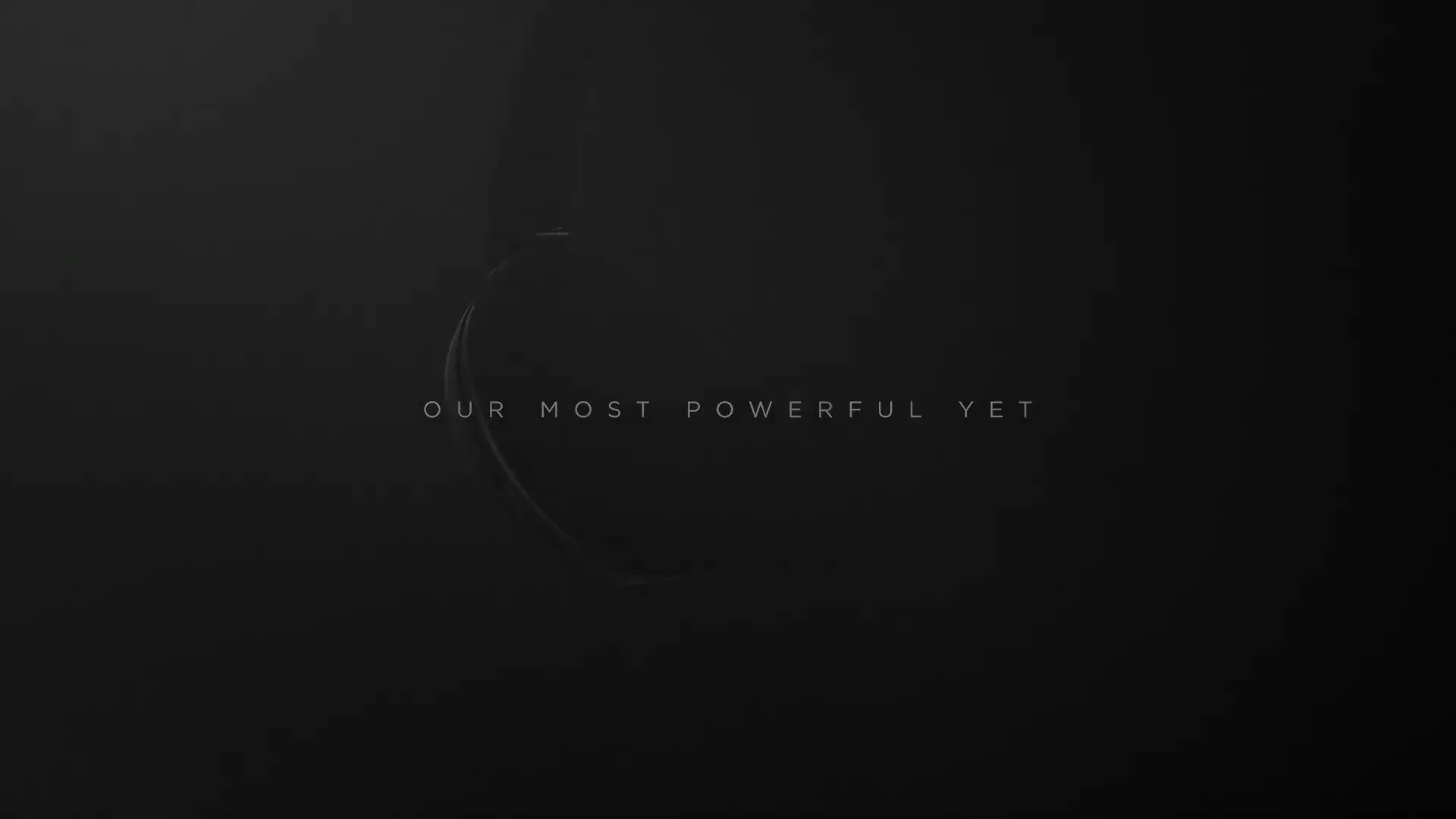 Bose headphones are shown in a dark studio, then the text "OUR MOST POWERFUL YET" appears, followed by the Bose logo and "GET CLOSER".