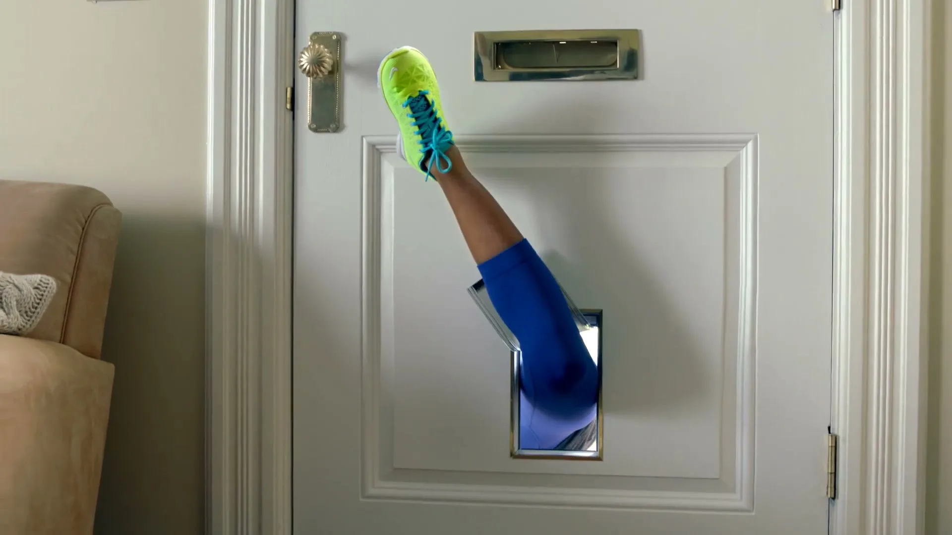 Nike "Cat Flap" (2013) commercial still