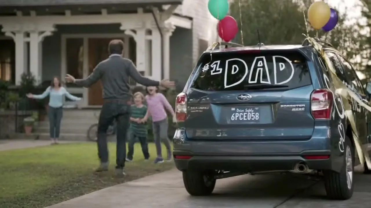 Subaru "Best Dad" (2014) commercial still