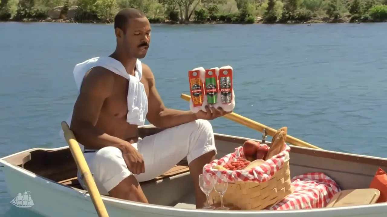 Old Spice “Boat”, shot 2