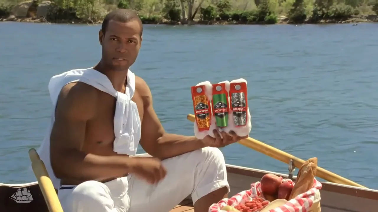 Old Spice “Boat”, shot 2