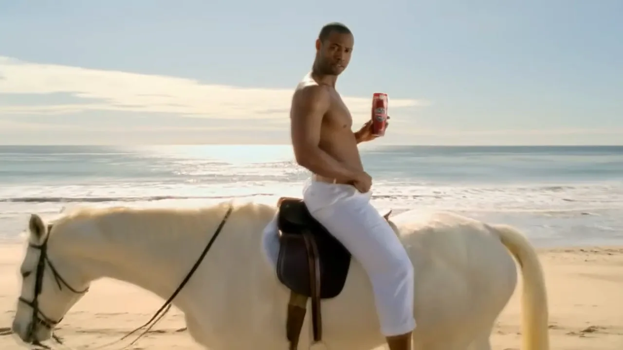 Old Spice “Did You Know”, shot 2