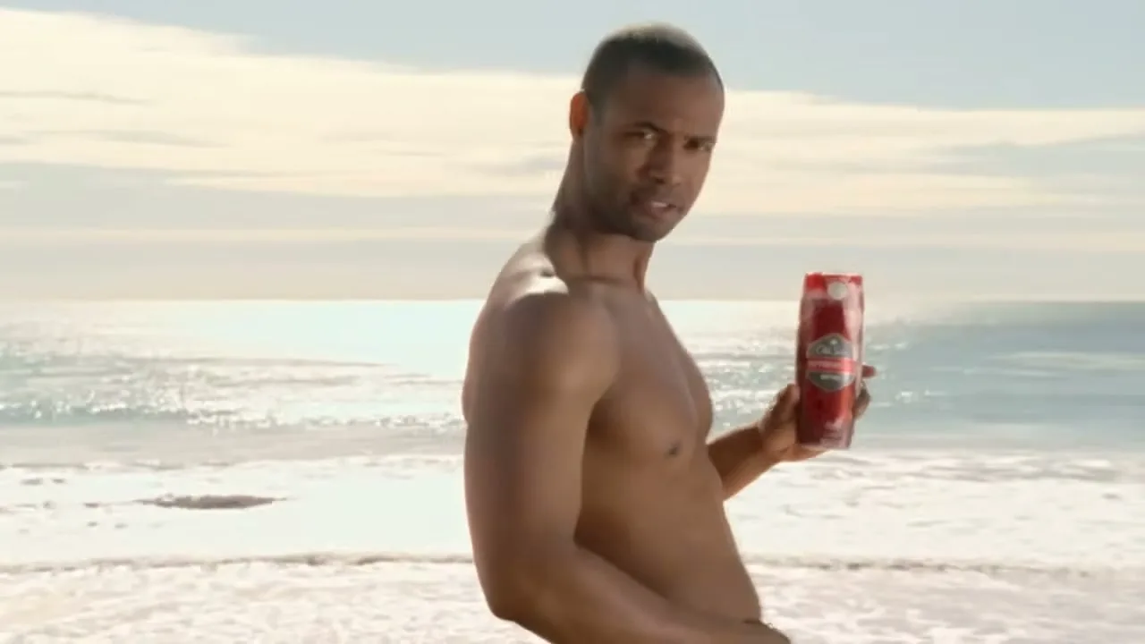 Old Spice "Did You Know" (2010) commercial still