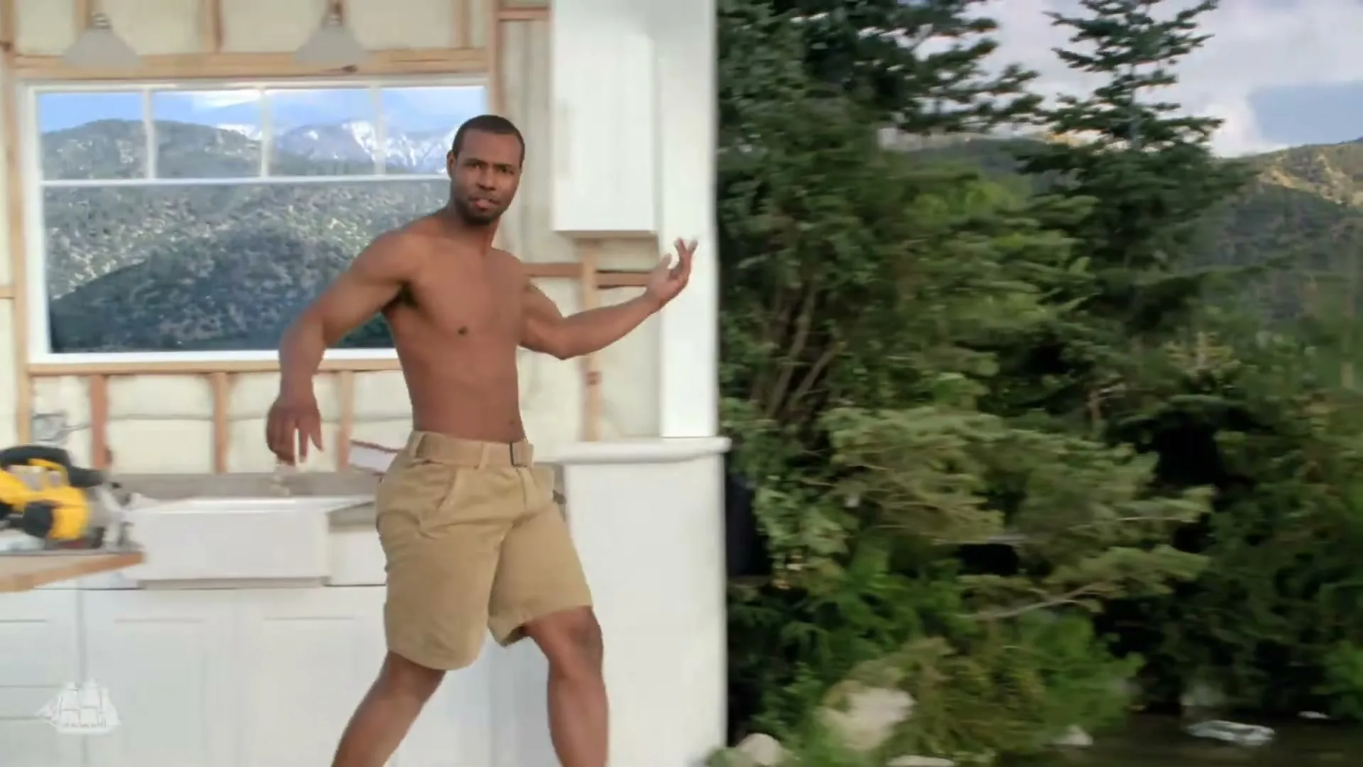 Old Spice "Questions" (2010) commercial still