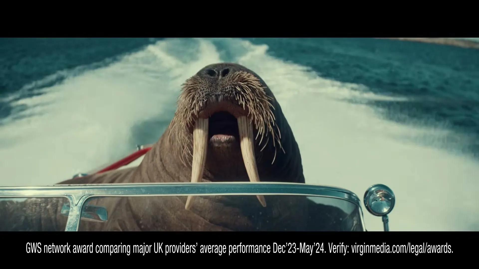Virgin Media "Whizzer" (2024) commercial still