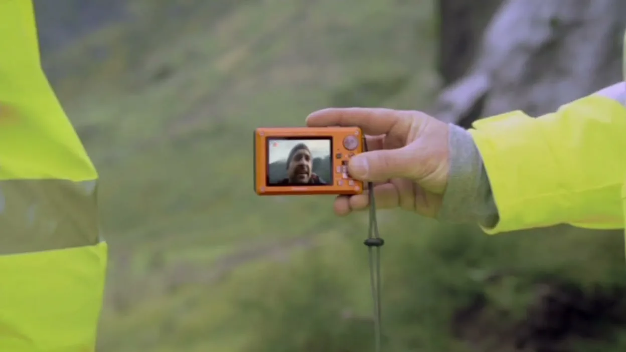 Panasonic "Cliff" (2010) commercial still