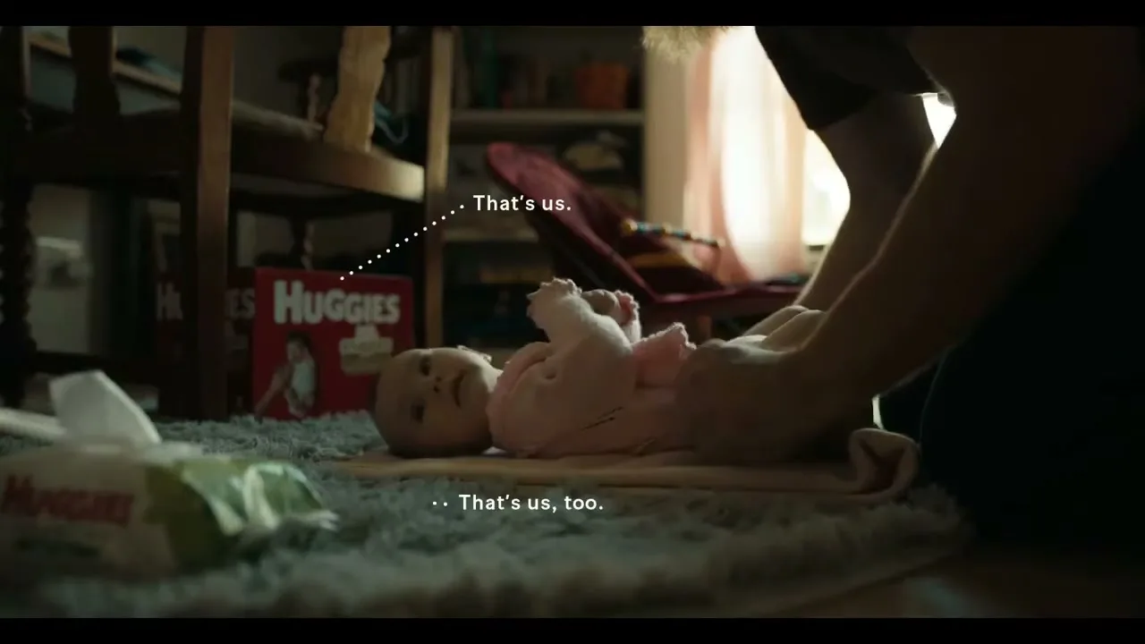 Huggies “Welcome to the World, Baby” (2021), frame 5