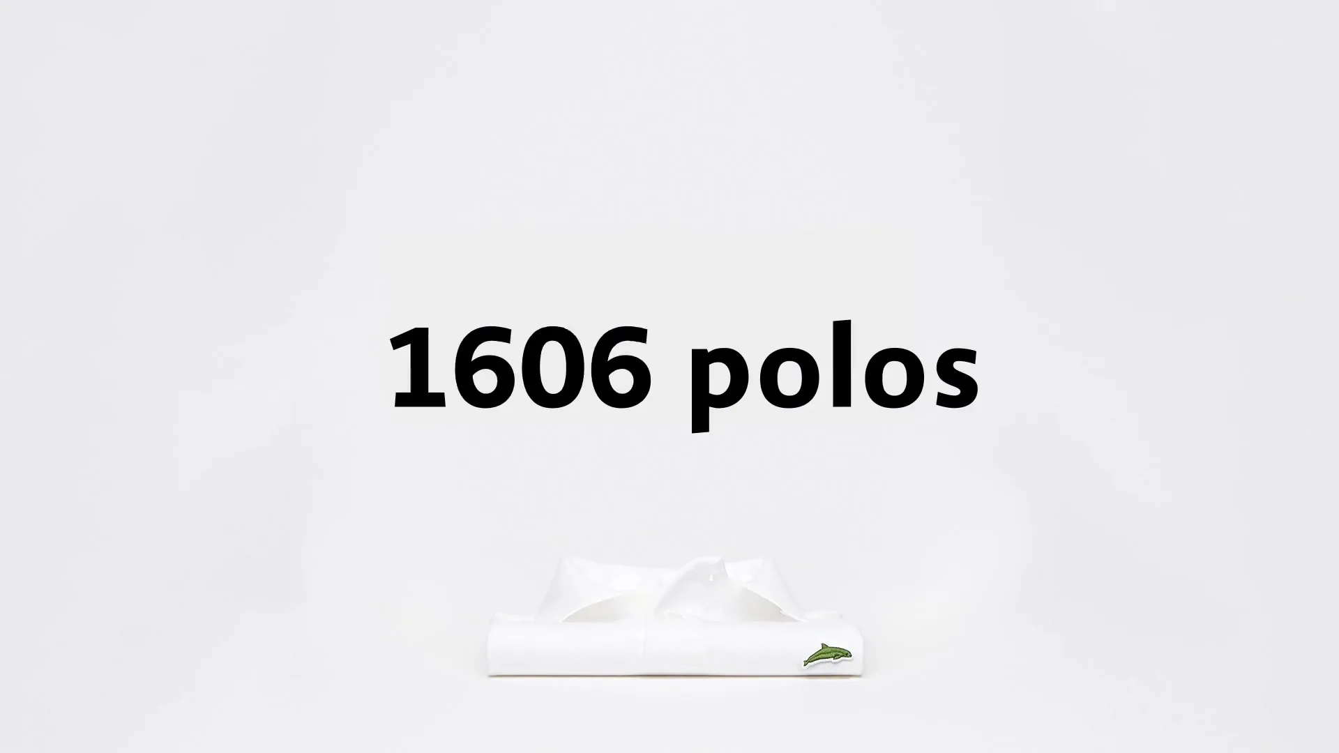 Lacoste "Save Our Species" (2019) commercial still