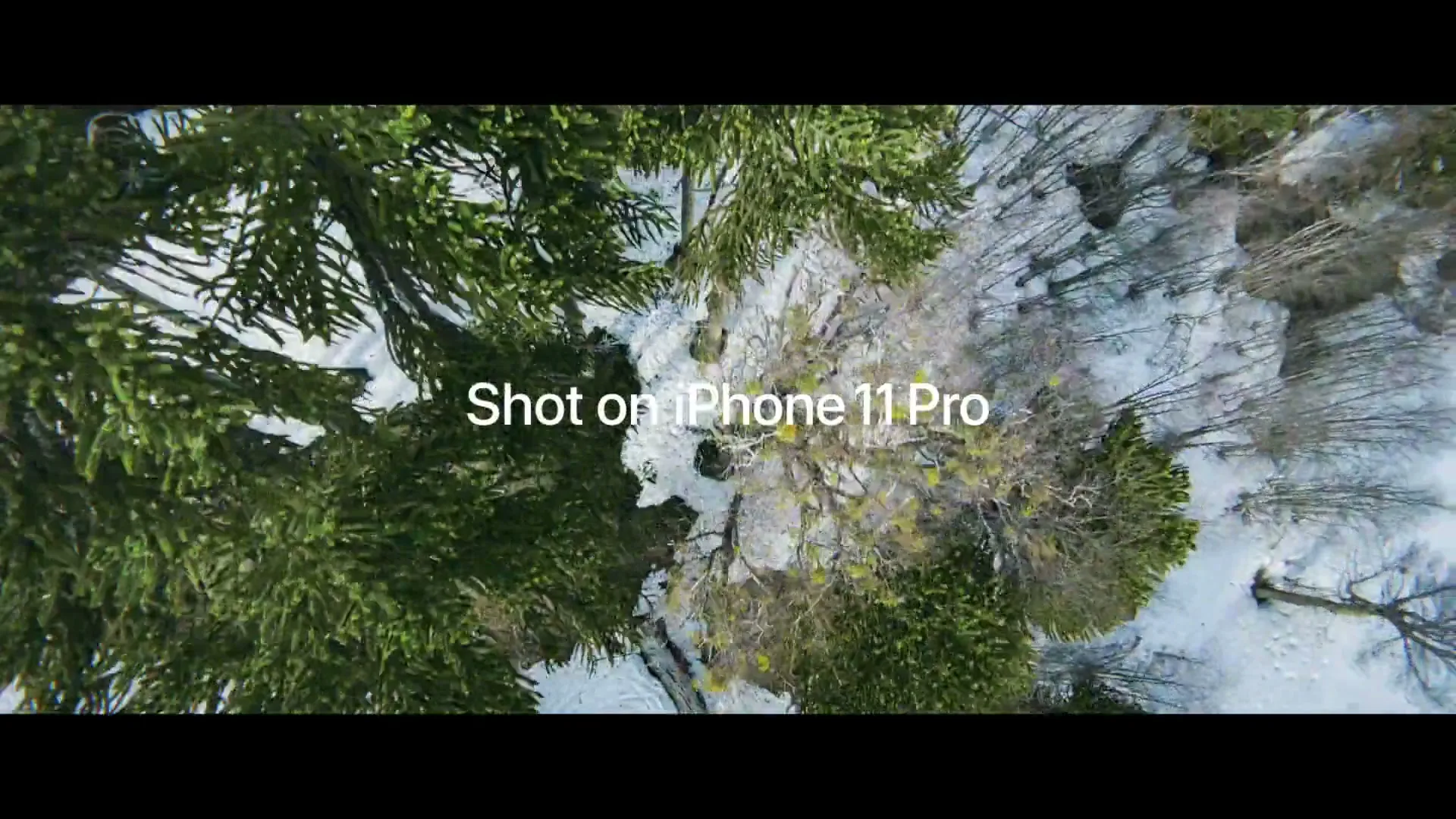 Apple “Snowbrawl” (2020), frame 2
